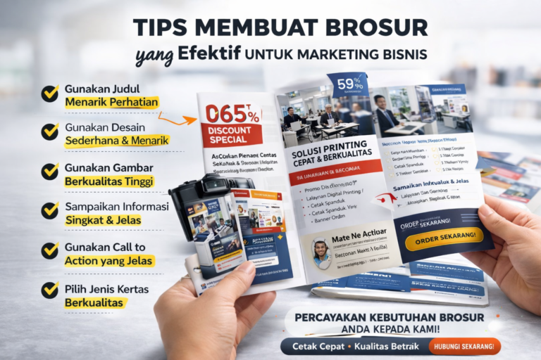 Tips Membuat Brosur