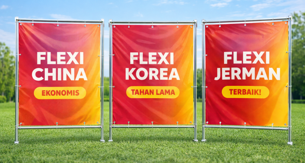 Bahan sapanduk yang tahan lama untuk outdoor