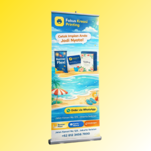 Roll Up Banner | Fokus Kreasi Printing