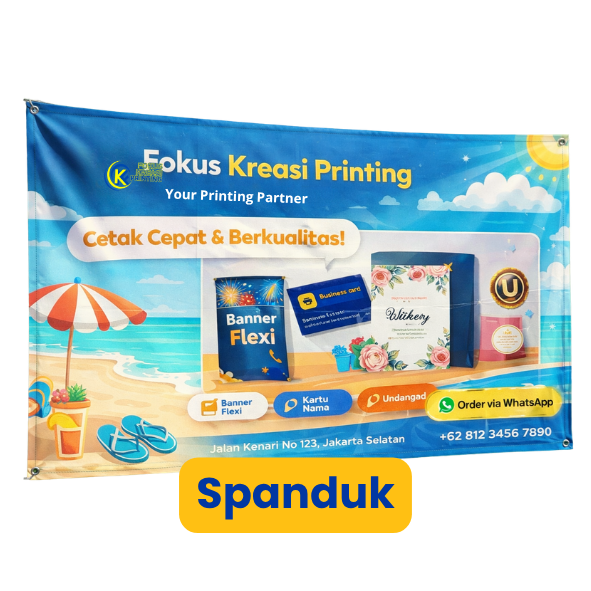 Spanduk | Fokus Kreasi Printing