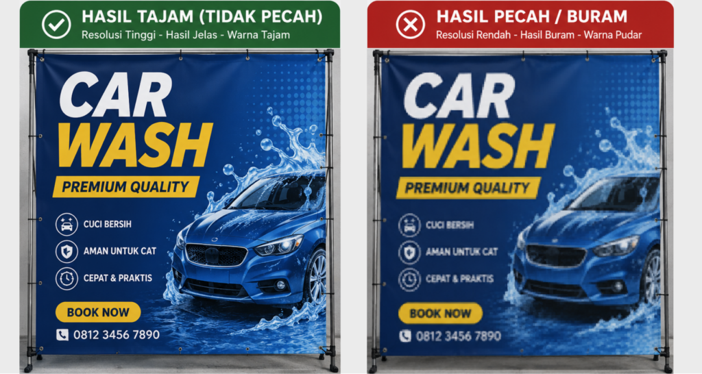 Tips Cetak Banner agar Hasil Menjadi Bagus dan Tidak Pecah